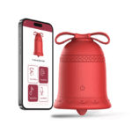 Lurevibe - Christmas Tongue Licking Sucking Vibrator APP Controlled Clitoral Stimulator for Women