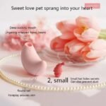 Red Riding Hood Moon Sucking Vibrator Vibrating Sucker Oral Clitoris Stimulator - Image 2