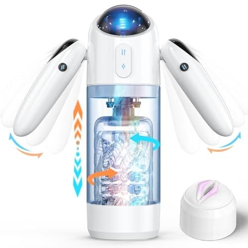 product_9029697798459_0 Vava Maturbation Cup with 4 Telescopic Modes 7 Rotating Modes - Image 1