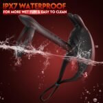 Lurevibe -Bunny RIng Vibrating Cock Ring with 2 Penis Ring Penis Sleeve Mens Sex Toys - Image 2