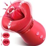Lurevibe - 4IN1 Mouth Sucking Vibrator Rose Sex Toy