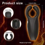 Lurevibe - Penis Vibrators Training Kit with 10 Bite Waterproof Male Masturbators Stroker - Image 2