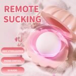 Lurevibe Pearl Shell Vibrator Sucking Heated Remote Control Vibrator - Image 2