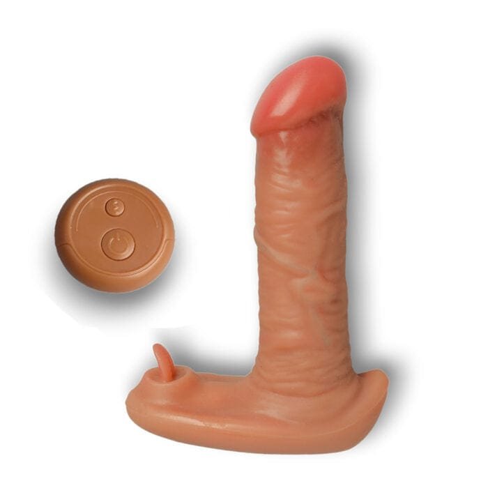 product_9471584239931_0 5.11‘’ Thrusting Dildo Vibrator Realistic Wearable Clit G-Spot Massager - Image 1