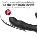 Wireless Remote Control 7 Frequency Vibrating Prostate Massager - Image 2