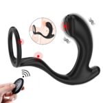 Greedy Finger Male Vibrating Clip Prostate Massager With Cock Ring