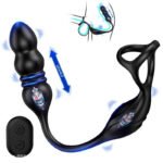 Anal Plug Vibrating Penis Ring Anal Beads Prostate Massager Vibrator Anal Toys