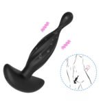 Anal Plug Vibrator Male Prostate Massager G-spot Masturbator