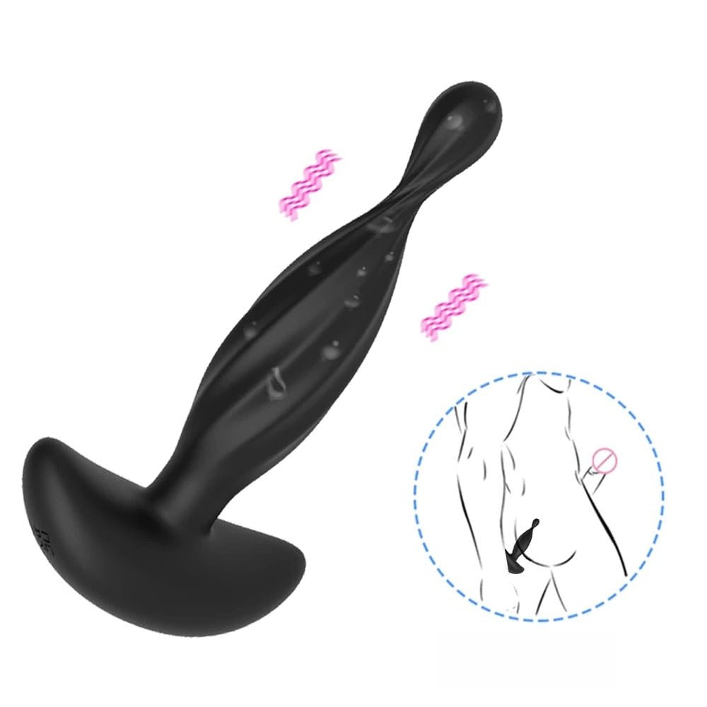 product_9624510791995_0 Anal Plug Vibrator Male Prostate Massager G-spot Masturbator - Image 1