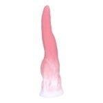 7.68‘’ Gradual Pink Monsters Tongue Silicone Dildo