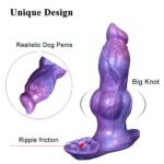 4.9‘’ Remote Control Vibrating Dildo Clit Stimulate Anal Plug - Image 2
