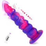 8.66‘’ Fantasy Monster Dildo Vibrator Thrusting Dildo Anal Beads Vibrator