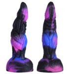 8.07‘’ Starry Dark Purple Special-Shaped Artificial Dildo - Image 2