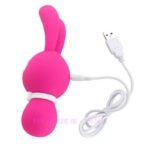 Bunny Vibrator Nipple Clamps Estimulador Clitoris Vibrator - Image 2