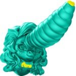 6.7‘’ AIMITEX Unicorn Silicone Shaped Penis Anal Plug Masturbator