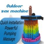 TOYHEERG Rainbow Chair Sex Dildo Machine Outdoor Stimulation - Image 2