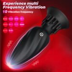 APP - Controlled Rotating Anal Plug  9 Modes Waterproof  Quiet - Image 2