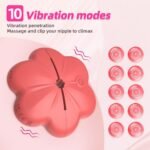 Wireless Nipple Clamp Vibrator 10 Modes 3 Clamping Forces Waterproof Nipple toys - Image 2