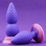 AIMITEX Strawberry Butt Plug Silicone Anal Sex Toy - Image 2
