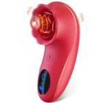 Rose Sex Toy Mini Vibrator for Womens Tapping Vibrating sex toy
