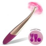 Multi-Frequency AV Silicone Vibrator Womens Masturbation Device - Image 2