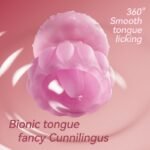 Luminous Jellyfish 360°rotating Tongue Licking G-spot Clitoral Stimulation Vibrator - Image 2